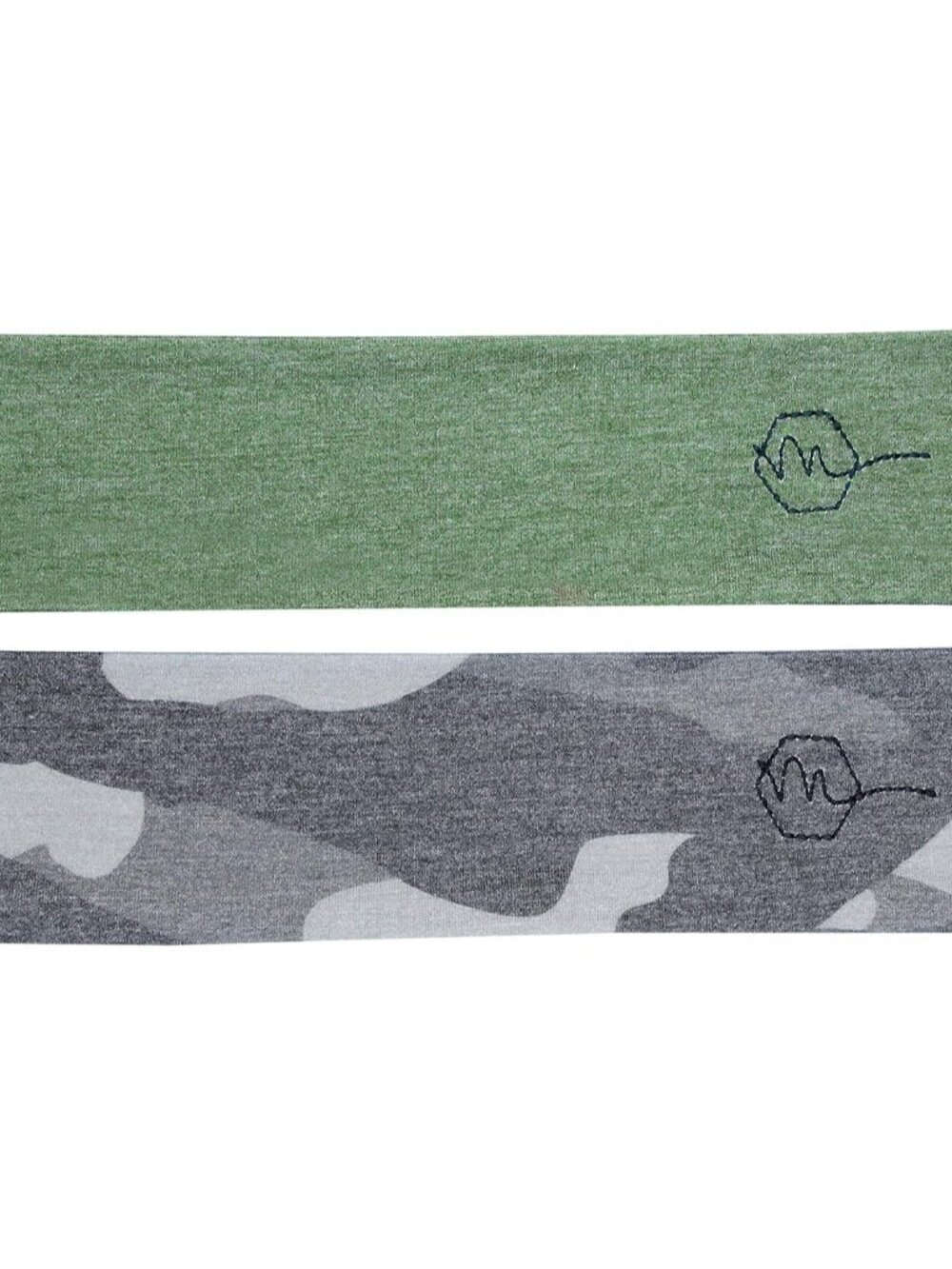 2" Wide Workout Headbands for Women 2 Pack – Non-Slip Sweatbands for Gym, Runnin